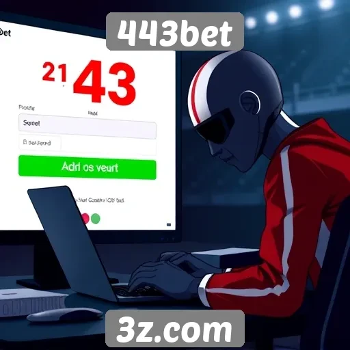 Como criar uma conta na 443bet